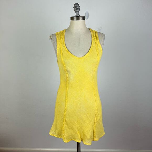 Flax Yellow Tank Top - Picture 1 of 10